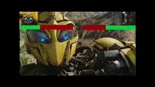 Bumblebee Vs Blitzwing With Healthbars [Bumblebee 2018] [3K SUBSCRIBER SPECIAL!]