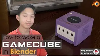 How to Make a GameCube In Blender