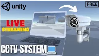 📷🖥️How I Made a Working CCTV Camera in Unity!🧠 