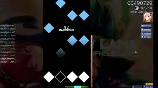 osu! mania DJ Sharpnel - we luv lama lvl 16 93.70% acc + HD