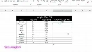 Using Excel to Convert Height FT to CM - Quick Guide!