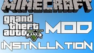 Minecraft 1.6.4 - How To Install GTA 5 mod for minecraft ! (Flans mod) GRAND THEFT AUTO V