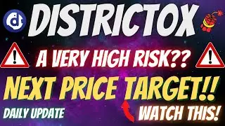 DISTRICT0X(DNT) Realistic PRICE Prediction |Technical Analysis! Next Target! Daily Update! 2021!