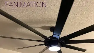 72” Fanimation Slinger v2 Ceiling Fan.