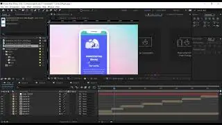 Free Mobile App Promo Video Templates 3d | after effect template + Tutorial