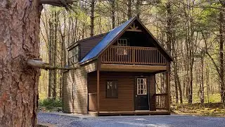 New Cabin in the Woods, Difficult Delivery included One Lane Bridge Crossing