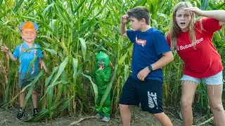 PJ Masks Gekko searches for Baby Blippi and TheEngineeringFamily's Assistant