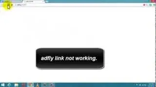 Adfly Link Not working, simple fix for chrome and firefox