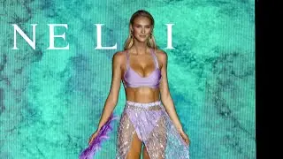 4K] Shine Lai Swimwear Fashion Show｜Miami swim week 2022 / DC swim week