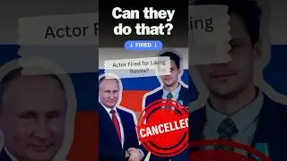 Serbian Russian Actor Fired for Liking Russia