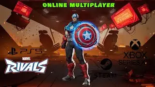 Marvel Rivals | Season 01 - No. 01 | Online Crossplay Multiplayer Team up on PS5, Captain America