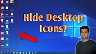 How to hide desktop icons | windows 10
