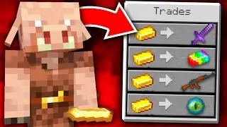 Minecraft, But Piglins Trade OP Items