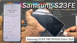 Samsung Galaxy S23FE  Frp Bypass Unlock tool