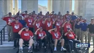 Kansas veterans return from 100th Kansas Honor Flight
