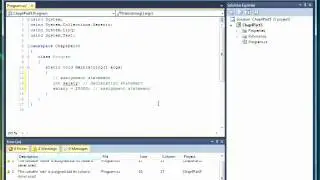 04 06 Assigning Data To Variables- C Sharp dotNet Programming Training Video Tutorial