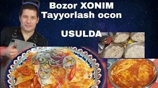 Ханум как на базаре! Super Xonim tayyorlash! 🔥