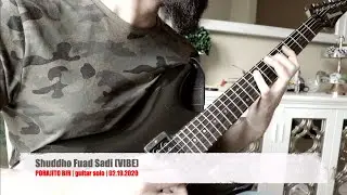Porajito Bir Guitar Solo Playthrough