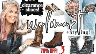 **WALMART CLEARANCE HAUL** 20 Pairs of Shoes✖️up to 78% off! ➜ *PLUS* 30+ Coordinated Outfits!