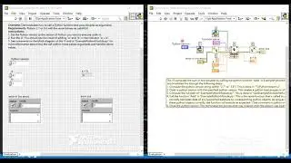 [LabVIEW 2018][Voice] How to use Python Node to communicate with Python 如何使用Python Node與Python溝通