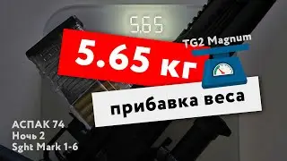 TG2 magnum пристрелка в минимально необходимом обвесе