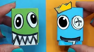 РАДУЖНЫЕ ДРУЗЬЯ  поделки 💕 RAINBOW FRIENDS Roblox | Рисование для ВСЕХ