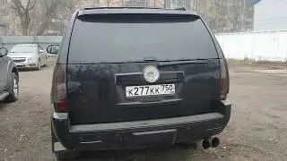 Тюнинговый Cadillac Escalade обзор+звук(tuning,overview,sound)