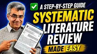 🎓 Systematic Literature Review Made EASY: A Step-by-Step Guide ✅💪