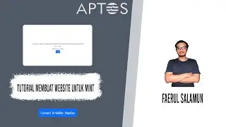 Tutorial Membuat Website Untuk Mint Pada Aptos