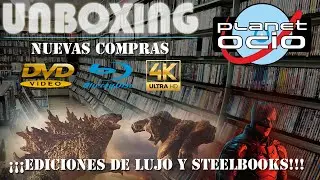 GRAN UNBOXING VERANIEGO!!! Compra de películas en DVD, BLU-RAY & 4K en PLANET OCIO