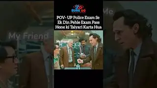 UP Police Exam vs Aspirants 💯🔥 #skdambiwal #funny #viral #shorts #trending #comedy #ytshorts