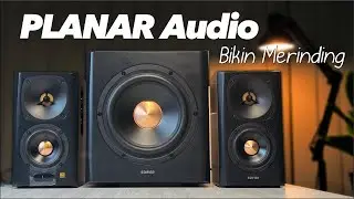 BEDA !!!! ga bisa di samain ma speaker lain INI PLANAR AUDIO DRIVER ~ Edifier S360DB