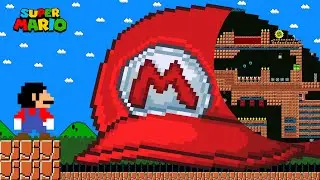 Mario's Giant Hat Maze Mayhem | Game Animation