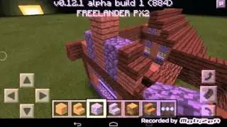 Minecraft PE 0.12.1/Делаем маленький, красивый дом