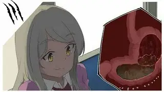 Giantess Girl Digestion [Giantess Vore] - JK no i no naka de shoukasareru kobito
