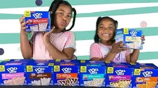 Trying 8 different Pop-tart flavors