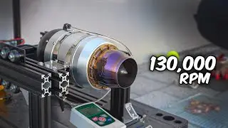 진짜 강력한 제트엔진 테스트 (RC Jet engine)