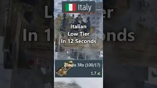 Italian Low Tier Experience | War Thunder