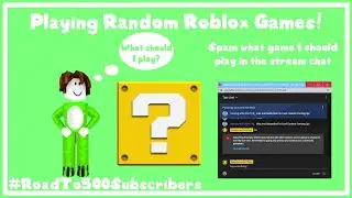 Playing Random Roblox Games with Fans! 