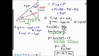 2D 12-13 C Solving Right Triangles