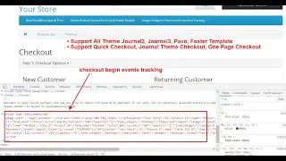 Google Analytics Enhanced eCommerce Tracking - OpencartTools