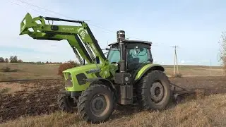 Zoomlion RS1604 на вспашке!  Я работаю на уборке зерна!