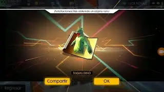 Asi me gane la skin de Dino en Free Fire