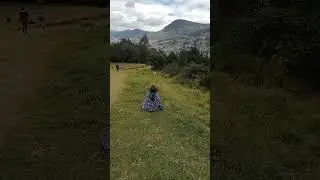 На холме El Panecillo в Кито - столице Эквадора #shorts