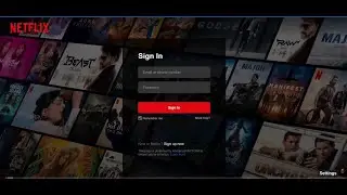 How To Create Netflix Sign In Page Using HTML & CSS || Step By Step Tutorial