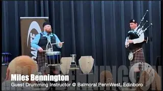 Drumming Instructor Mile Bennington