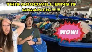 Thrifting Miami’s HUGE Goodwill Bins