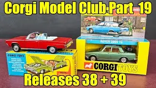 Corgi Model Club - Part 19 - Releases 38 + 39 #275 Rover 2000 TC + #246 Chrysler Imperial