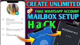 MailBox Setup 2024 | how to create fake whatsapp account 2024 | How To Mailbox +1 usa set-up