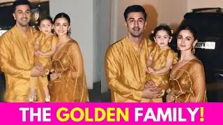 Ranbir Kapoor & Alia Bhat Spotted At Their House At Bandra